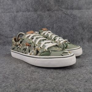 Keds Shoes Womens 9.5 Sneakers Jump Kick Casual Canvas Tropical Green Lifestyle
